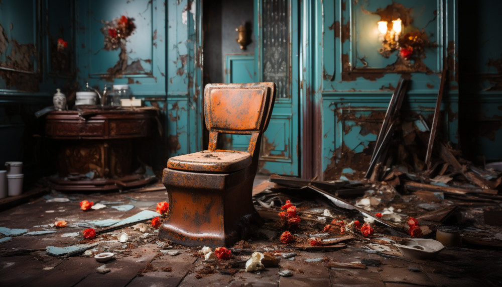 What to know first in case of a damaged toilet?